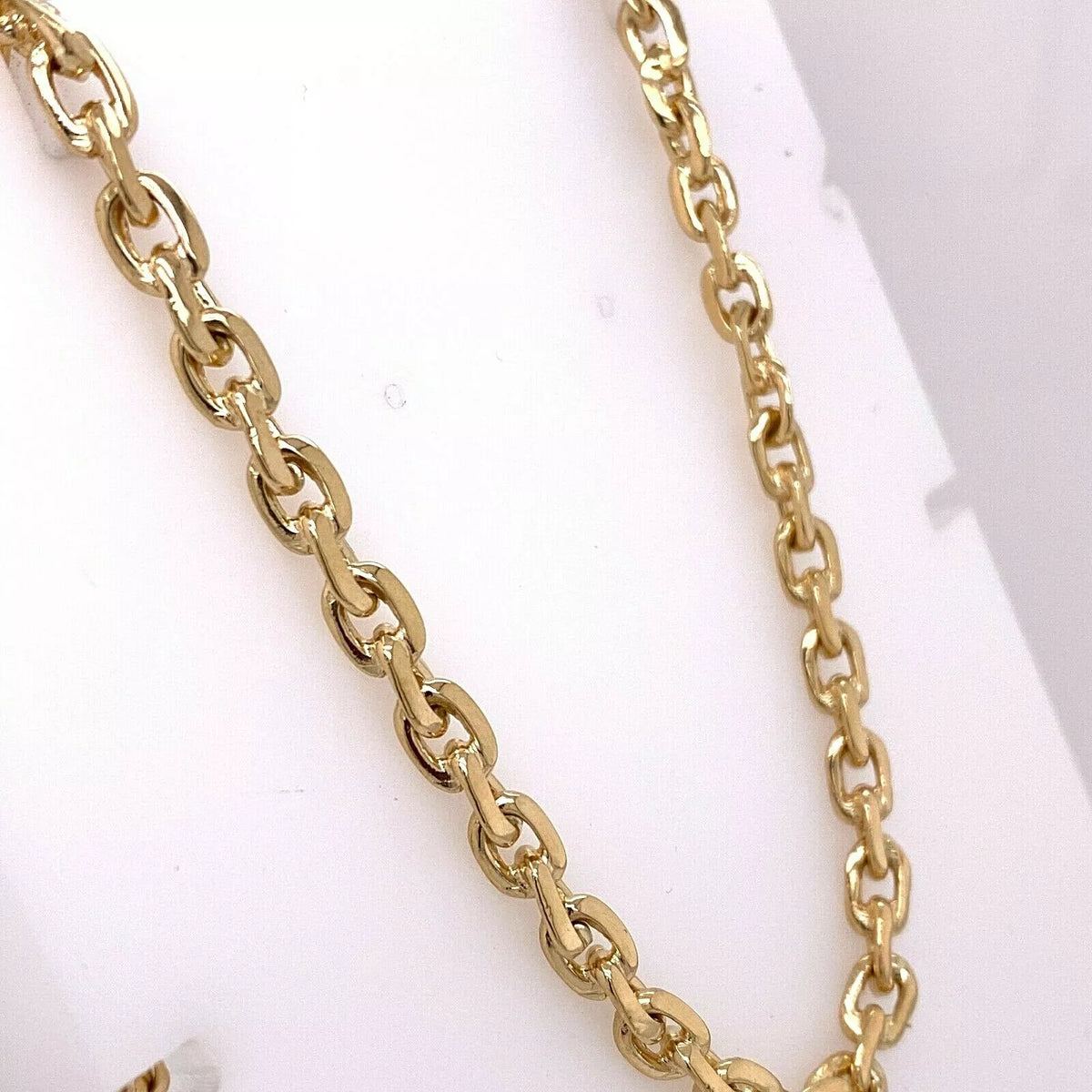 14k Yellow Gold Fancy Link Chain Necklace, 53.7gm, 24", S108133