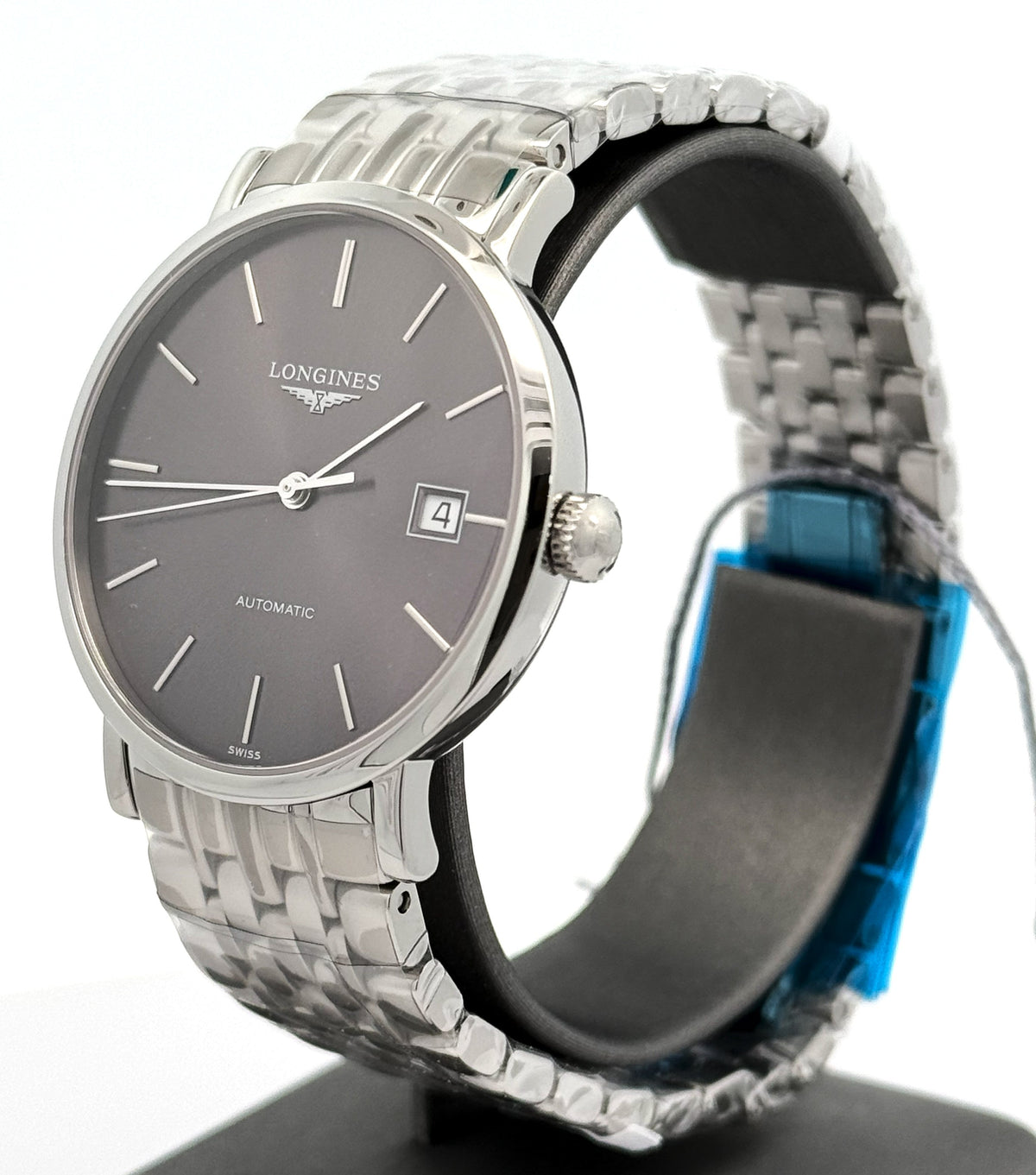 LONGINES Elegant Lady Watch Automatic Grey Dial 37mm L48104726