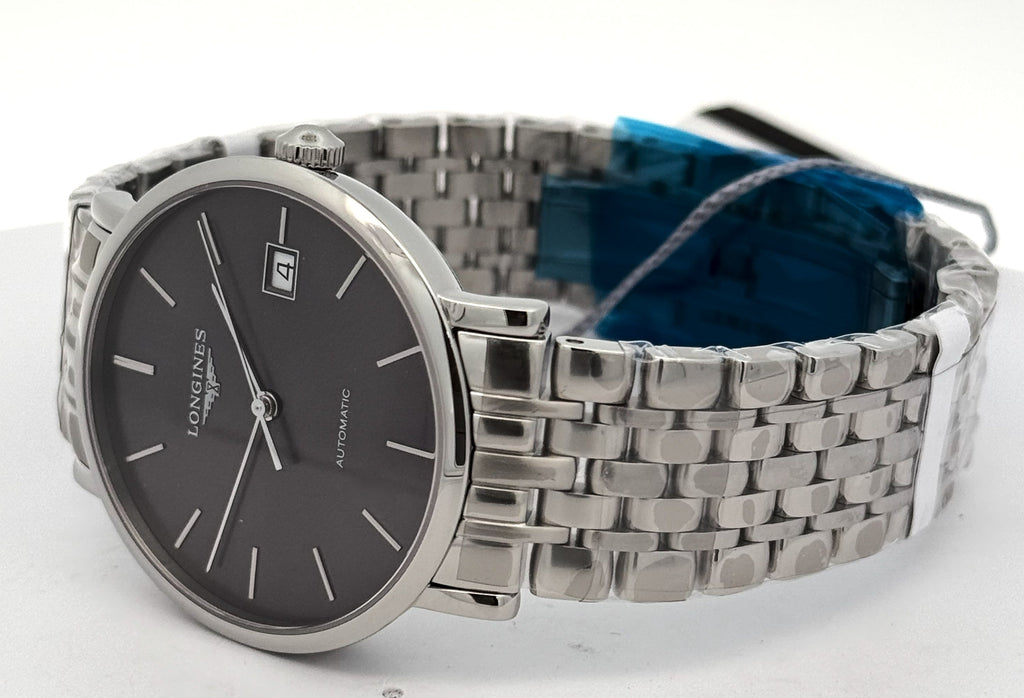 LONGINES Elegant Lady Watch Automatic Grey Dial 37mm L48104726