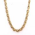 14k Yellow Gold Fancy Link Chain Necklace, 53.7gm, 24", S108133