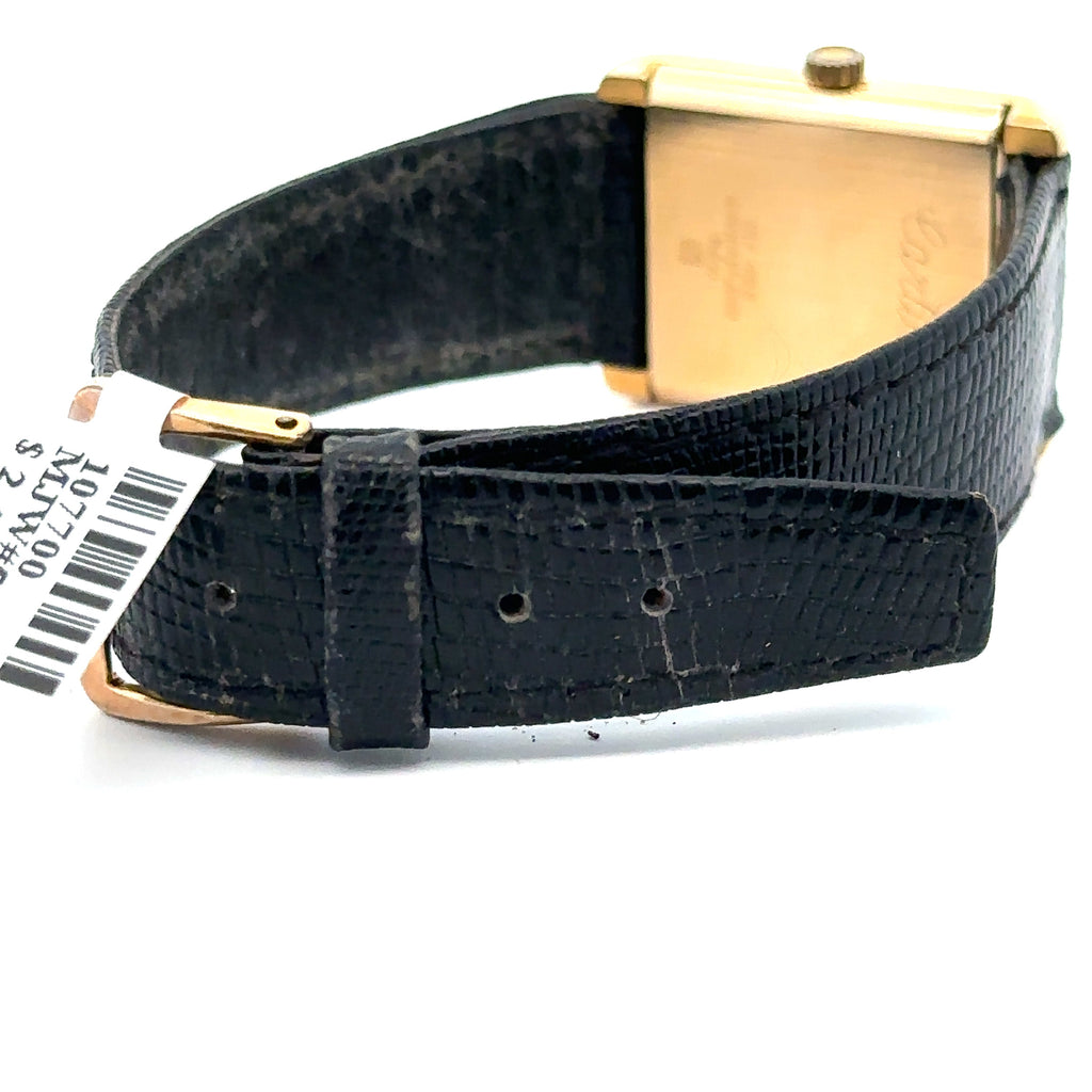 Cartier tank Vermeil manual wind watch Quartz, 18k Yellow Gold electroplated ID-296018152256