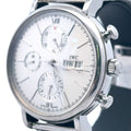 IWC Portofino Chrono Automatic 42 mm Watch - Silver Dial IW391009 Pre Owned