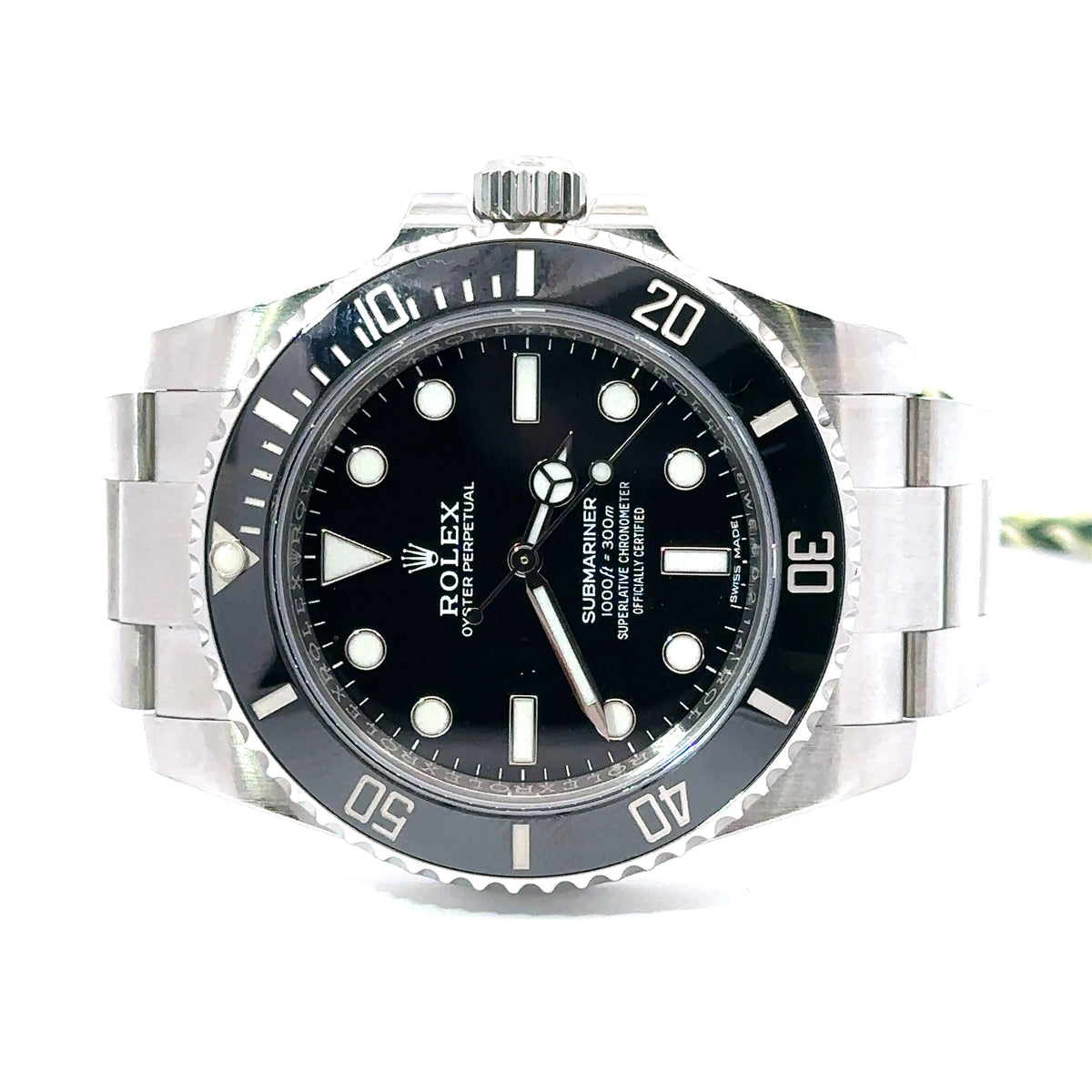Pre-Owned Rolex Submariner 40mm Stainless Steel Watch 114060 Ceramic bezel Philadelphia