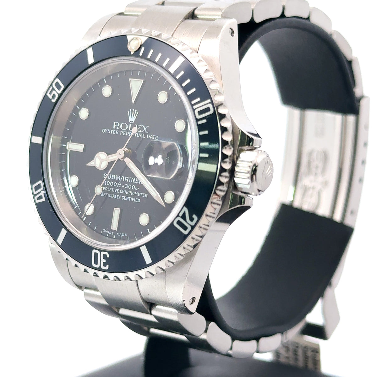 Pre-Owned Rolex Submariner Date 40mm Stainless Steel Watch 16610 S107526