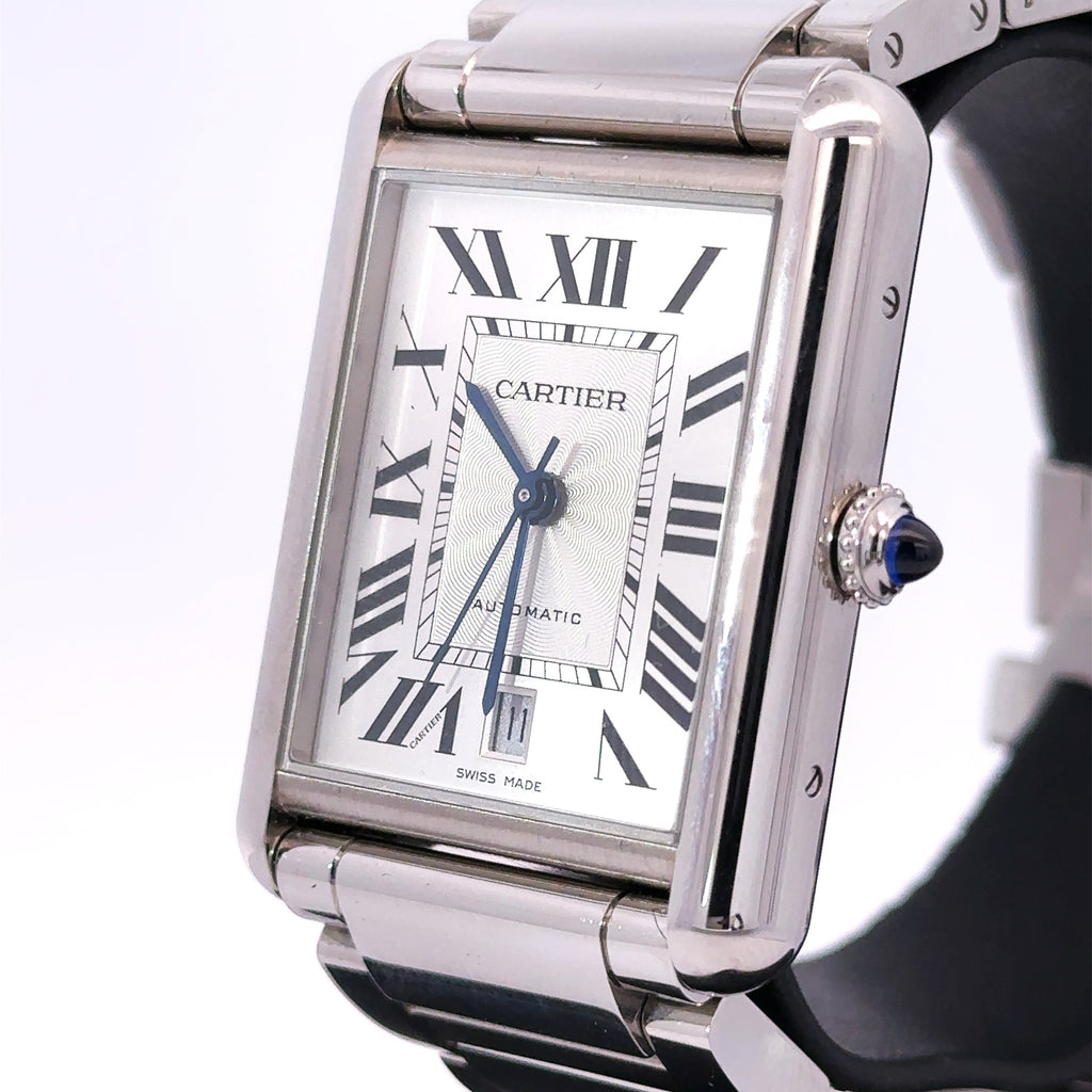 Cartier TANK Must Extra Large Steel Men's Watch WSTA0053 - Automatic - Brand New Philadelphia