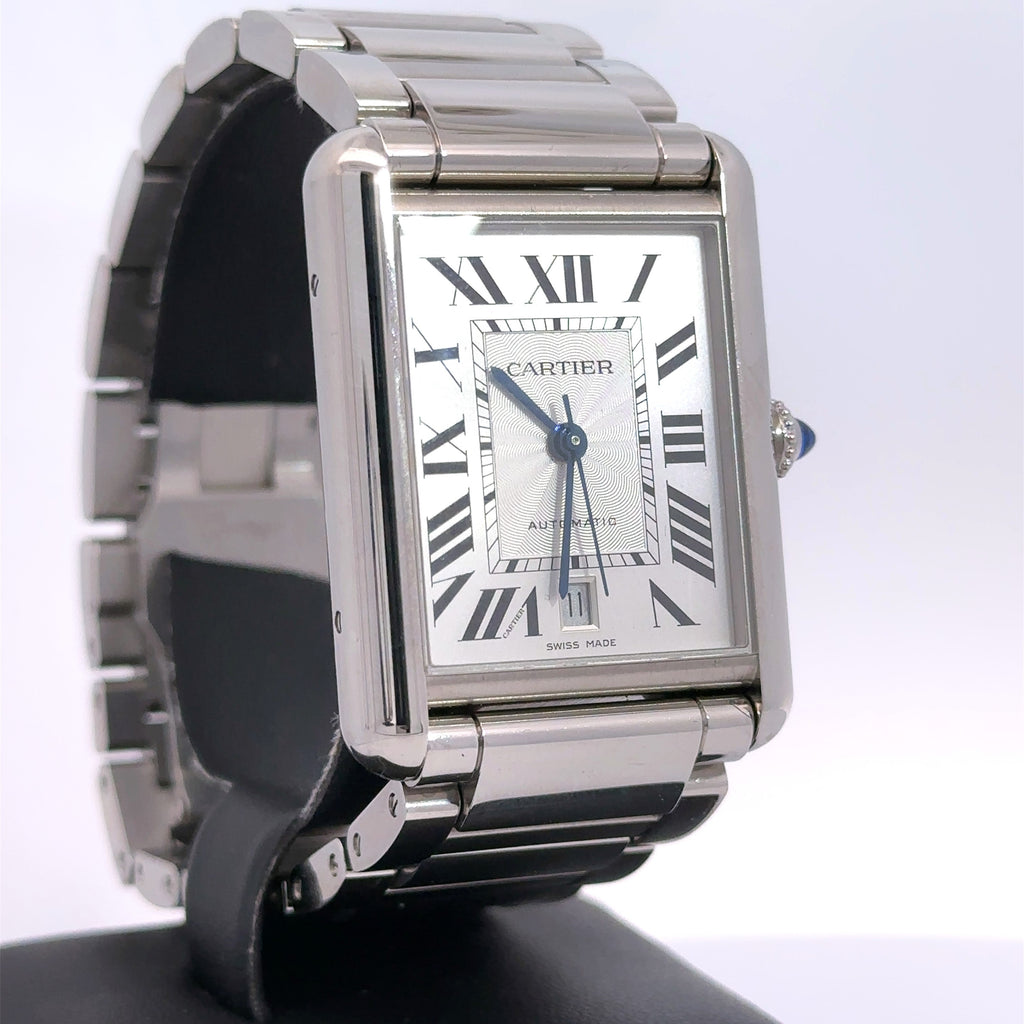Cartier TANK Must Extra Large Steel Men's Watch WSTA0053 - Automatic - Brand New Philadelphia