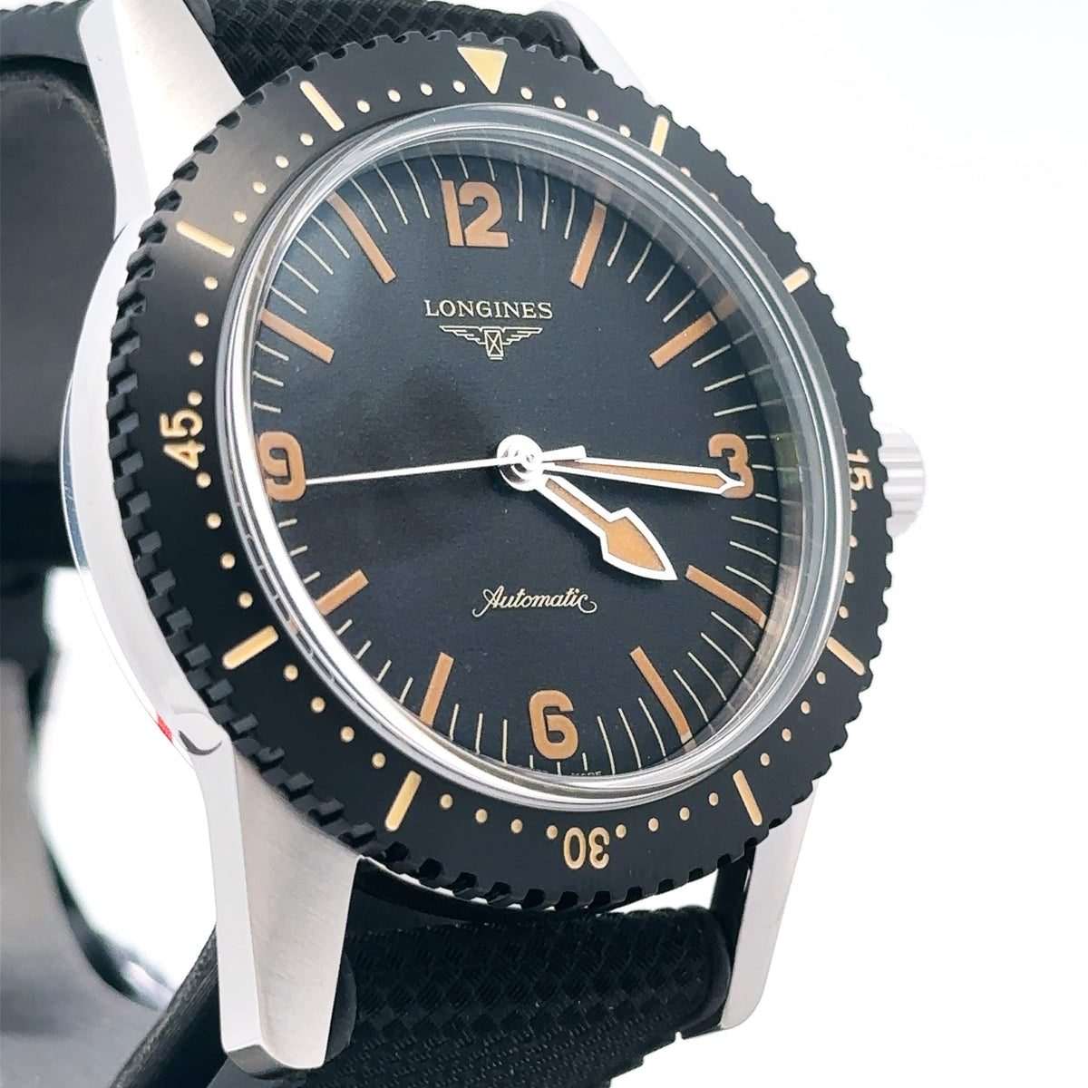 Longines Heritage Skin Diver Mens 42mm Watch L28224569