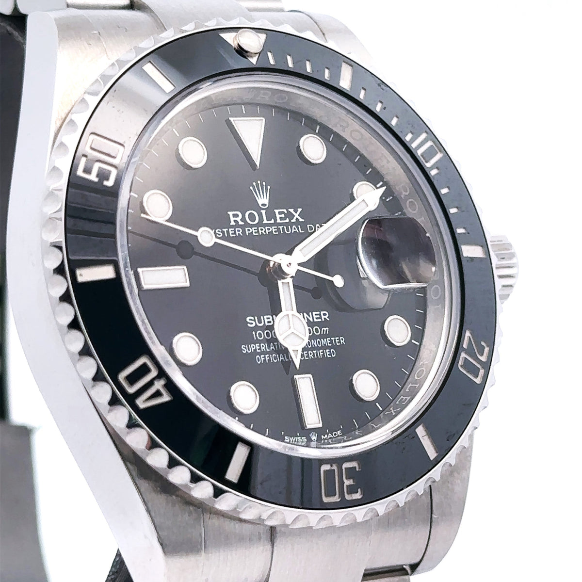 Pre-Owned Rolex Submariner Date 41mm Stainless Steel Watch 126610LN S15977