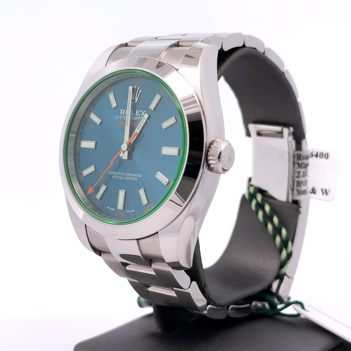 Pre-Owned Rolex Milgauss Stainless Steel Blue Dial, 40mm 116400GV