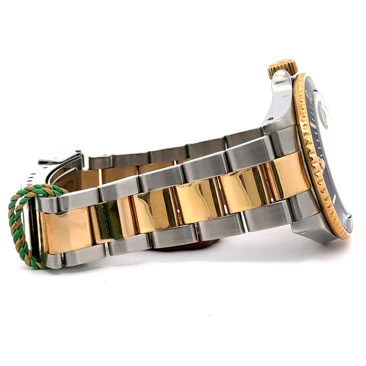 Pre-Owned Rolex Submariner Date 40mm 2 Tone Watch 16613 18k Yellow Gold S107506