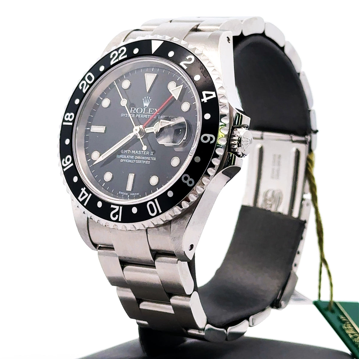 Pre-Owned Rolex GMT-MASTER II Automatic 40mm Watch, 16710  S12329