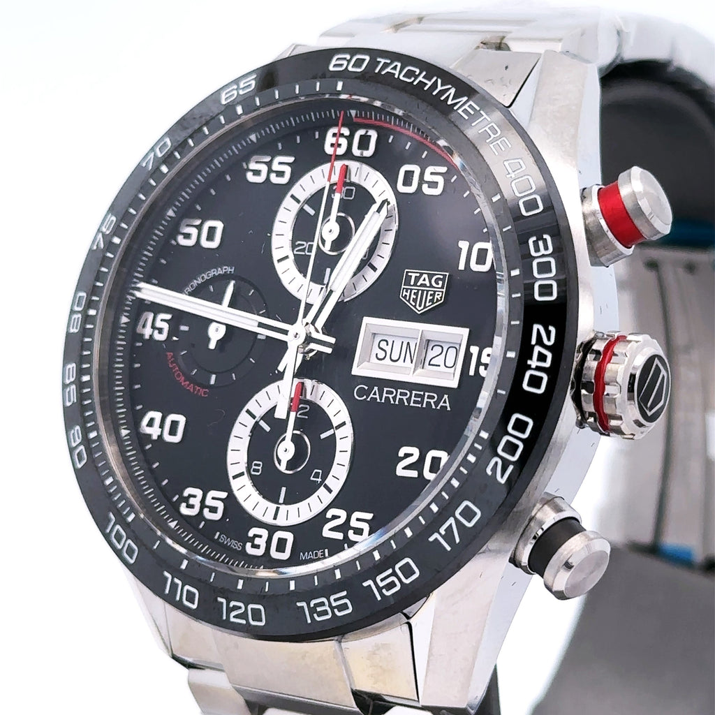 TAG HEUER Carrera Automatic Chronograph 44mm Watch CBN2A1AA.BA0643 Brand New!