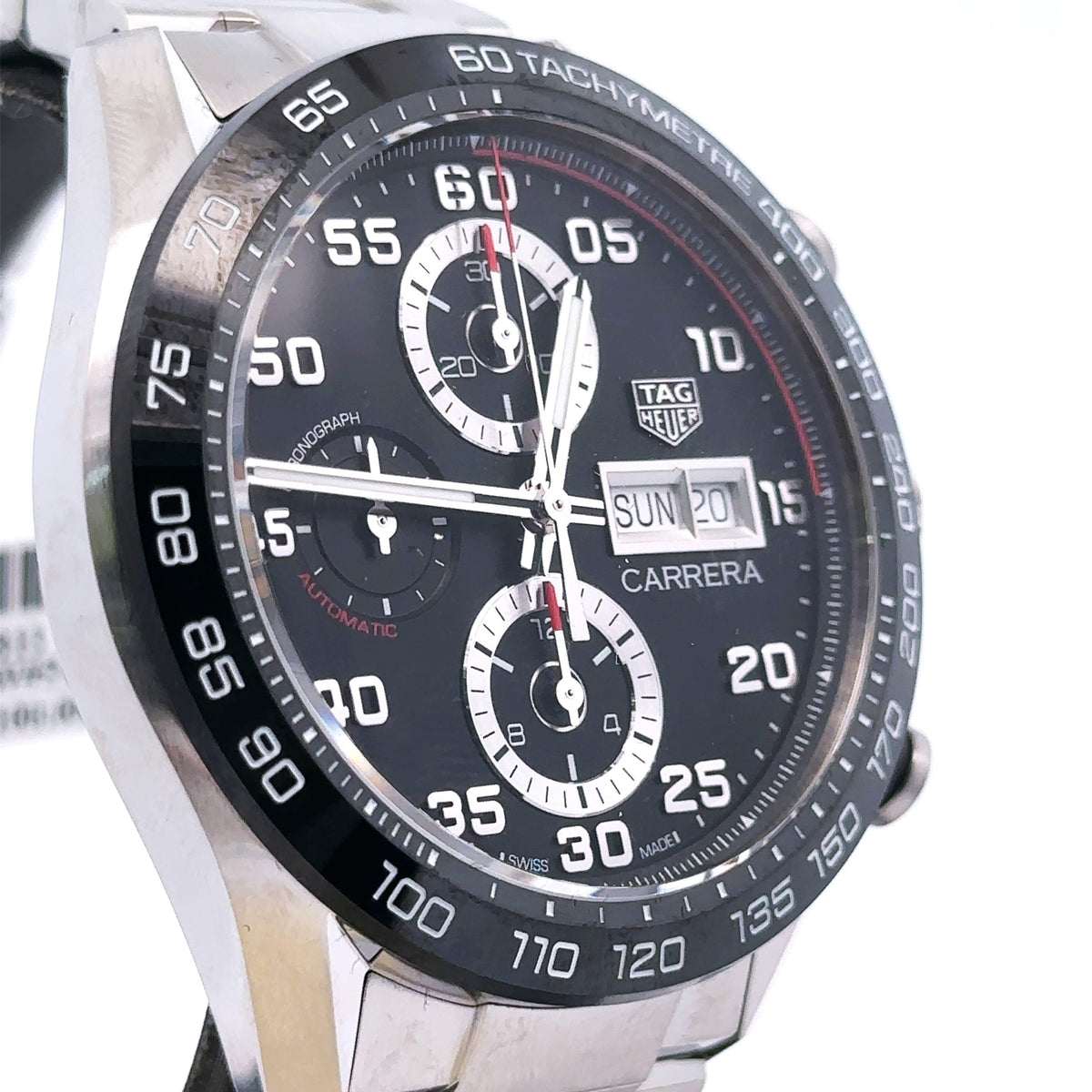 TAG HEUER Carrera Automatic Chronograph 44mm Watch CBN2A1AA.BA0643 Brand New!