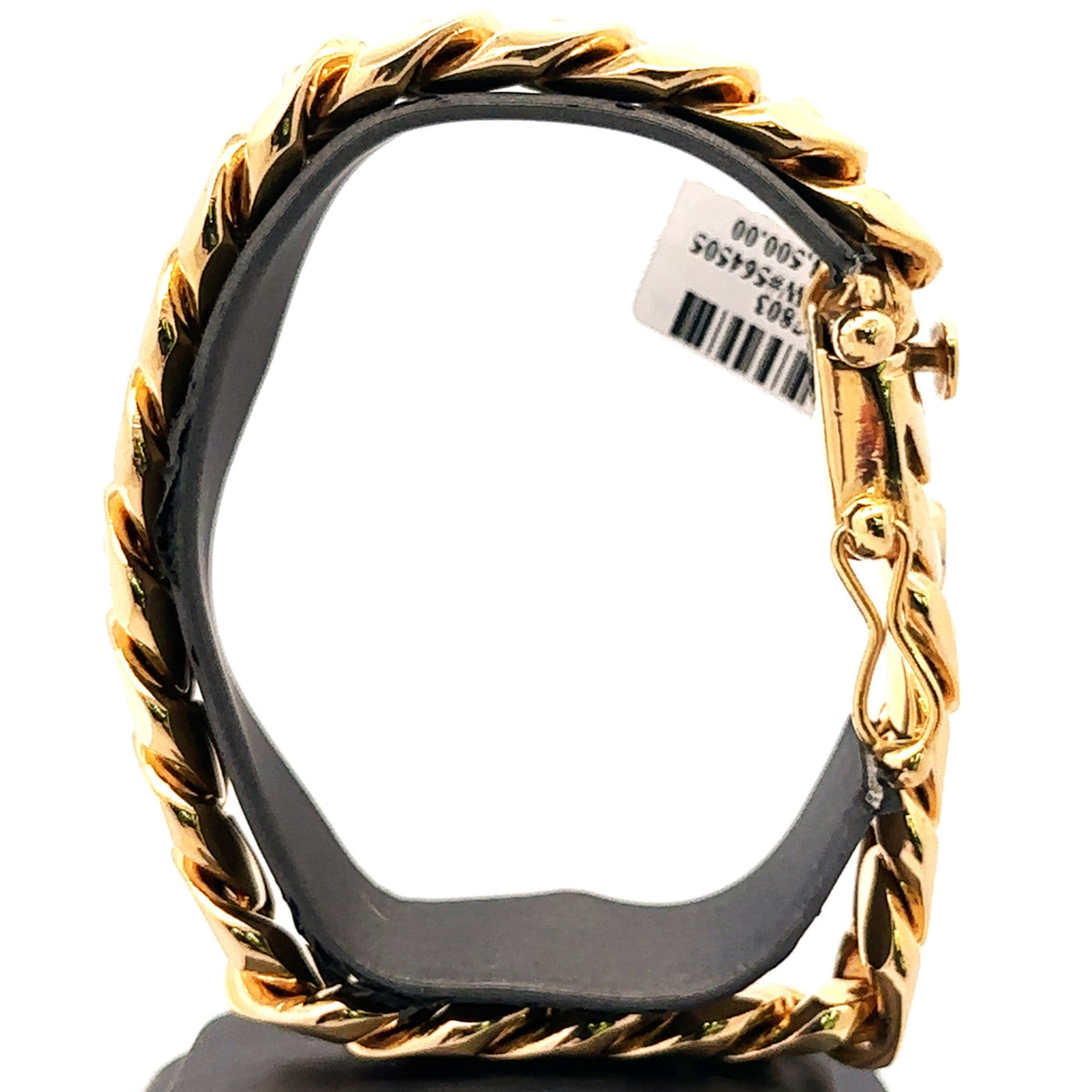 14k Yellow Gold Men's Cuban Link Bracelet,8.5", 142.3g, S107803