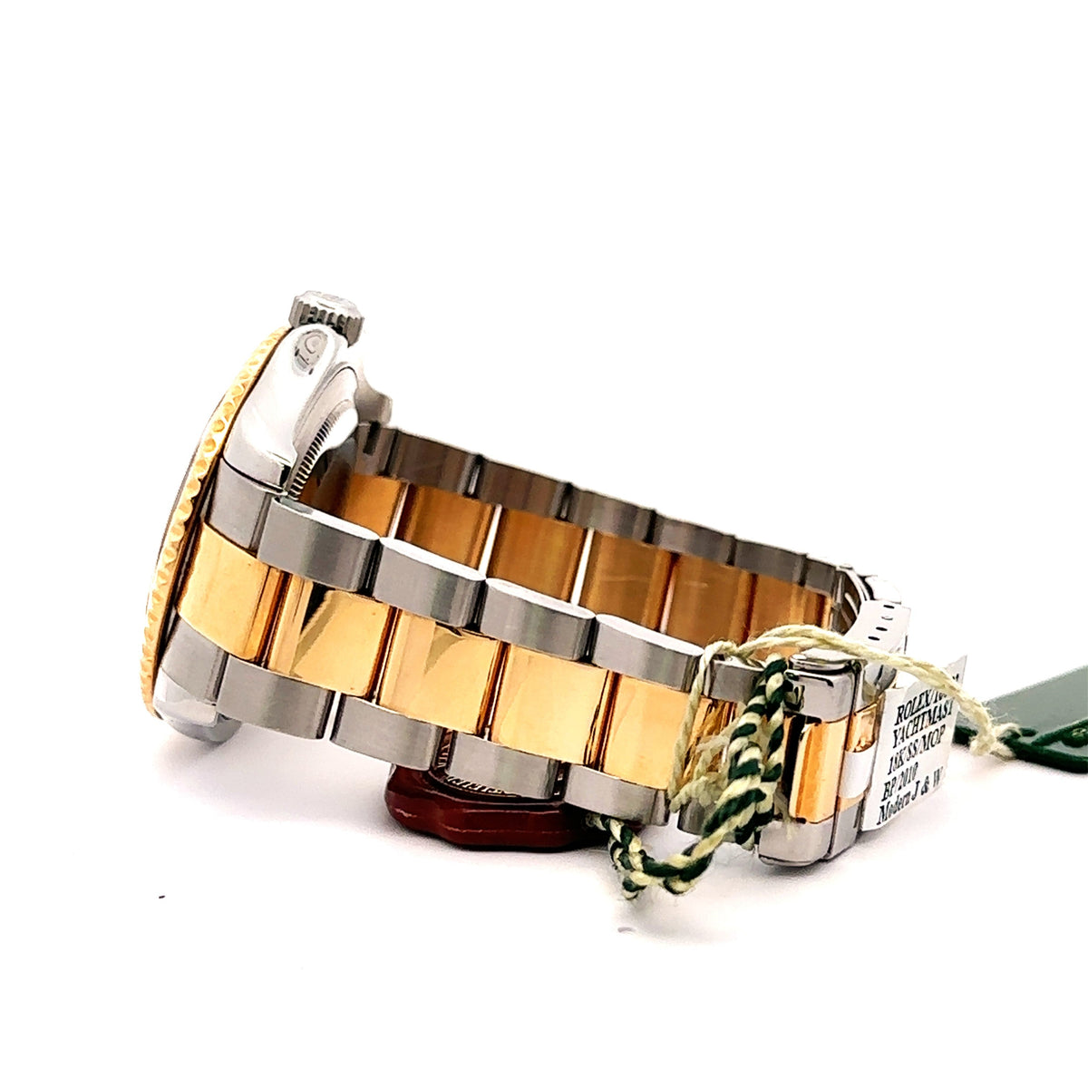 Rolex Yacht Master 40mm 18k gold & Steel Mother Of Pearl Watch 16623 S106712