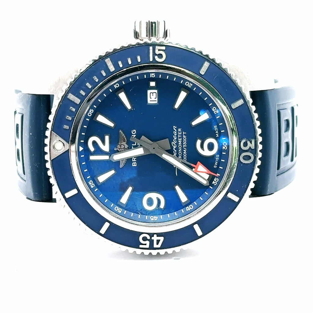 Breitling Superocean Automatic 44mm Watch A17367D81C1S1  - Pre Owned