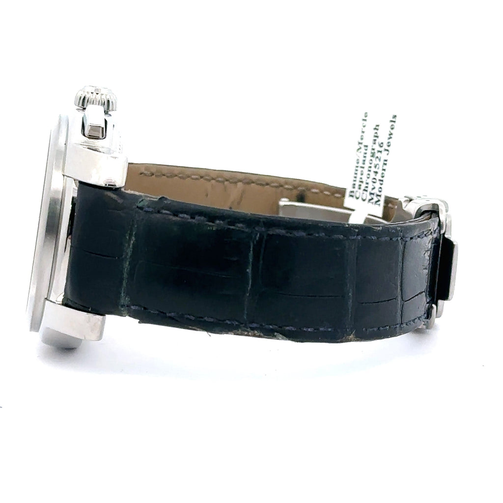BAUME & MERCIER CAPELAND CHRONOGRAPH STAINLESS STEEL AUTOMATIC 39MM, MV045216