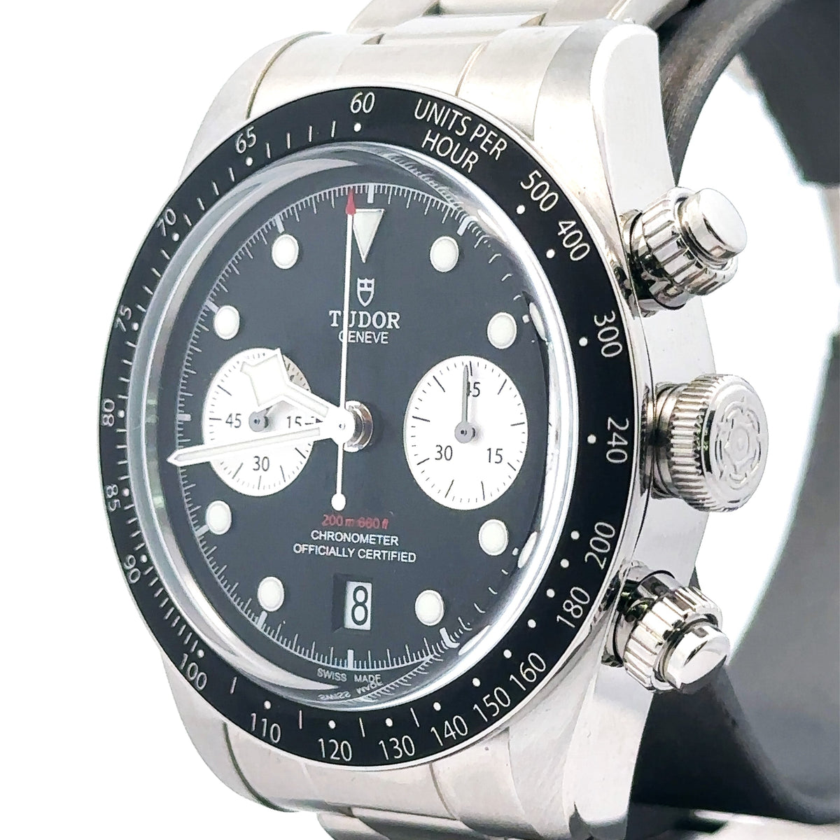 Tudor Black Bay Chrono Black Dial Stainless Steel  41mm, M79360N-0001 brand new