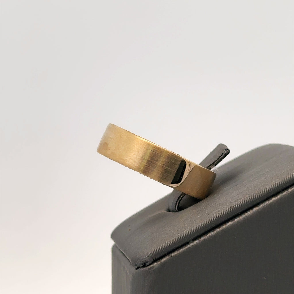 Neil Lane 14K Yellow Gold Diamond Mens Wedding Band 1/5 ct, 8.8G, Size 10