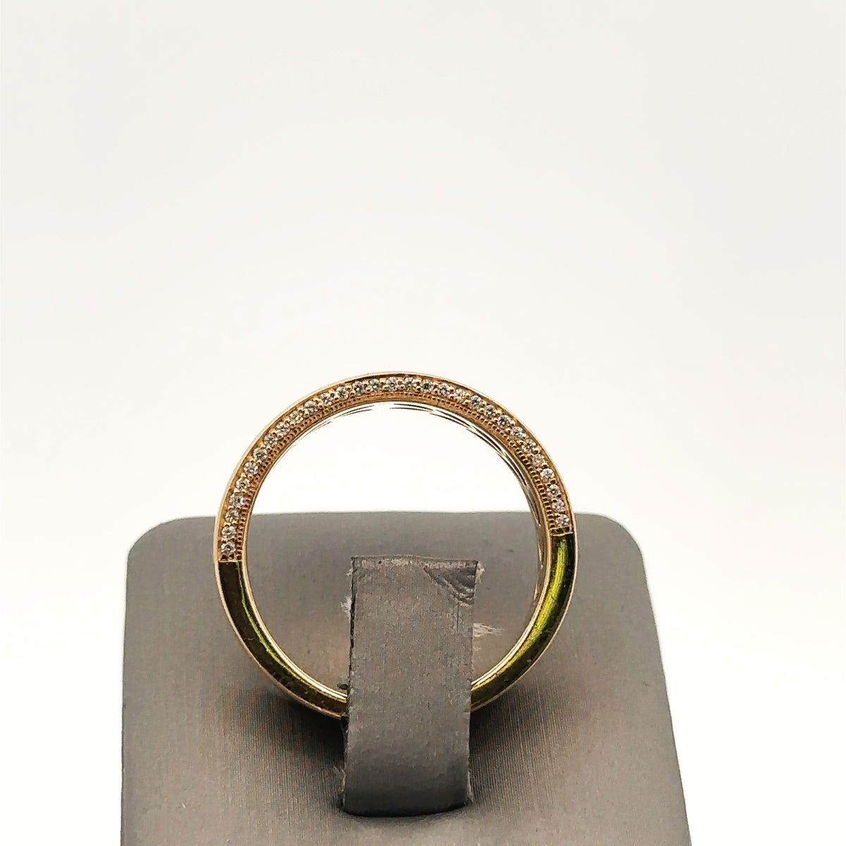 Neil Lane 14K Yellow Gold Diamond Mens Wedding Band 1/5 ct, 8.8G, Size 10