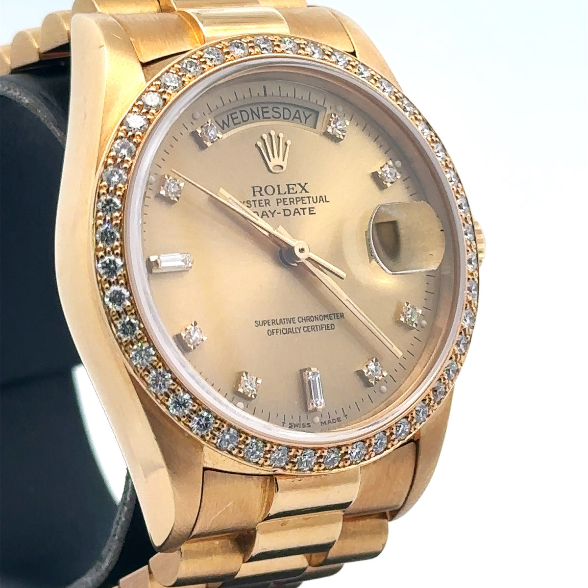 Rolex Day-Date Presidential 36mm 18k Yellow Gold Watch 18048 - Original Bezel & Dial