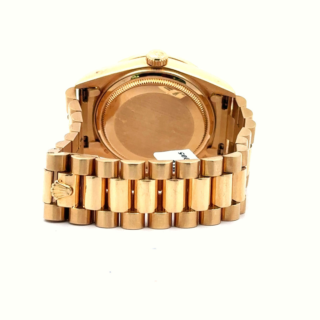 Rolex Day-Date Presidential 36mm 18k Yellow Gold Watch 18048 - Original Bezel & Dial