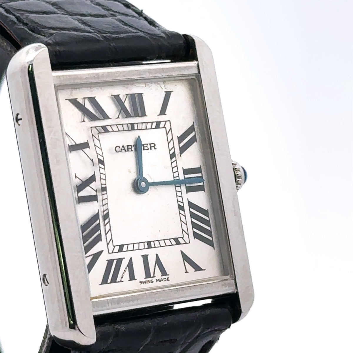 Cartier Tank Solo 2715, quarts, 27 x 35 mm Watch- Pre Owned