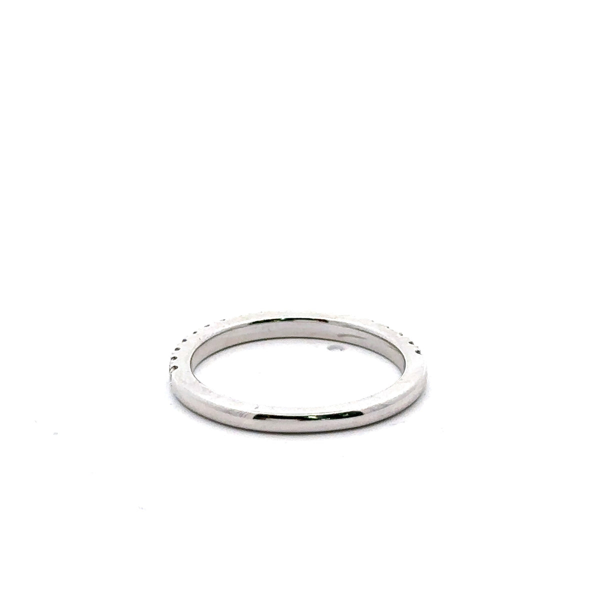 Neil Lane 14k White Gold Round-Cut Diamond Wedding Band 1/3ct