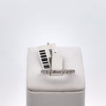 14k White Gold 0.60 CT Diamond Ladies Wedding Band, 2.2G, Size 7,  S106884
