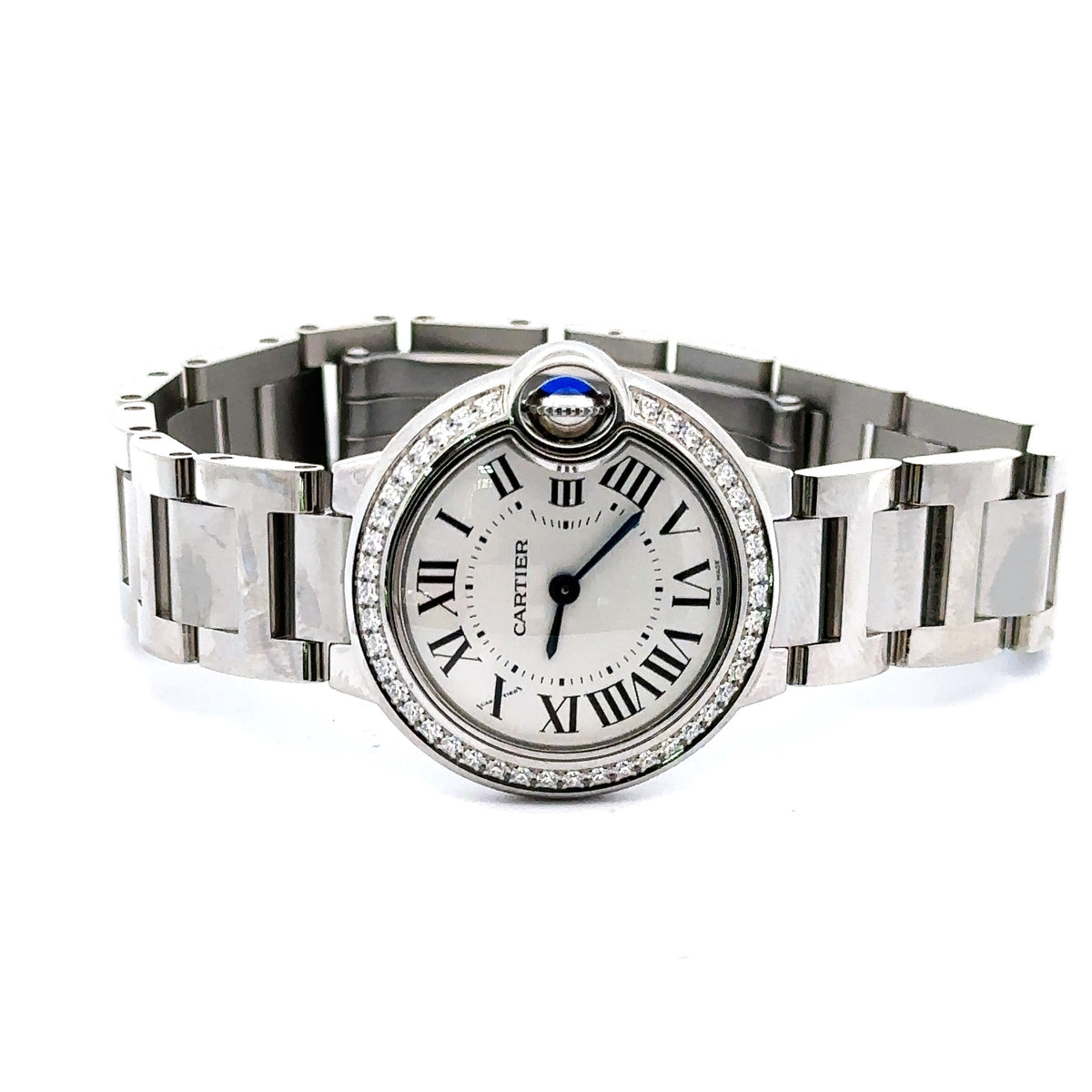 Cartier Ballon Bleu de Cartier watch 28mm Quarts Watch W4BB0030 , Brand New
