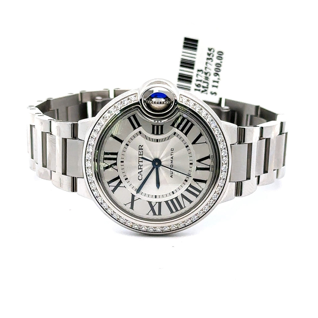 Cartier Ballon Bleu de Cartier watch, 33 mm Watch W4BB0023, Brand New