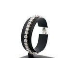14k White Gold 14.00 CT lab grown Diamond Tennis Bracelet 17.3g, 7", S108010