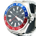 TAG HEUER AQUARACER Automatic Pepsi Bezel, 43mm, Steel WAY201F.BA0927 Pre owned
