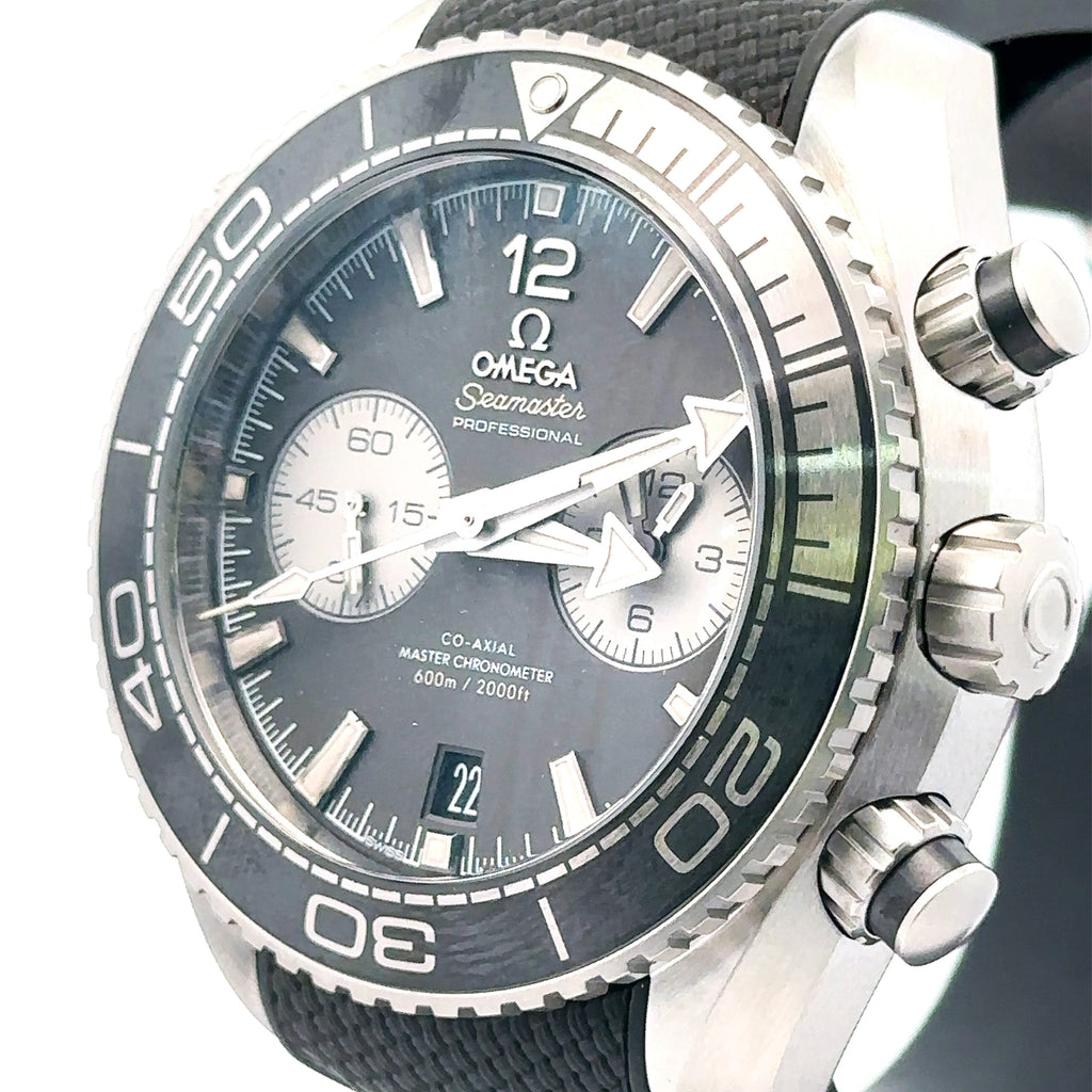 SEAMASTER PLANET OCEAN 600M 45.5 MM, STEEL ON RUBBER STRAP  215.32.46.51.01.004