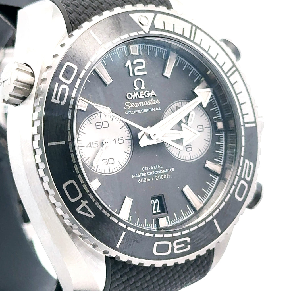 SEAMASTER PLANET OCEAN 600M 45.5 MM, STEEL ON RUBBER STRAP  215.32.46.51.01.004