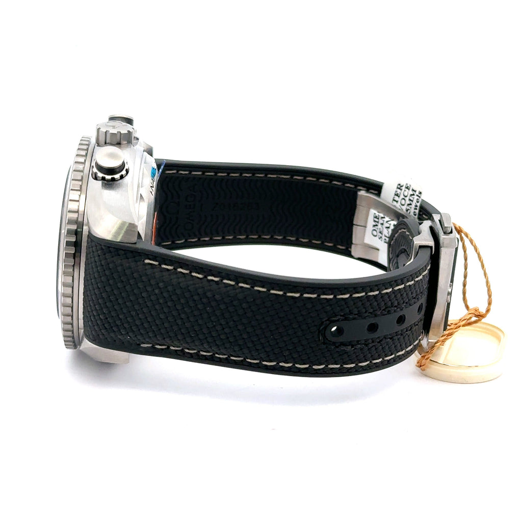 SEAMASTER PLANET OCEAN 600M 45.5 MM, STEEL ON RUBBER STRAP  215.32.46.51.01.004