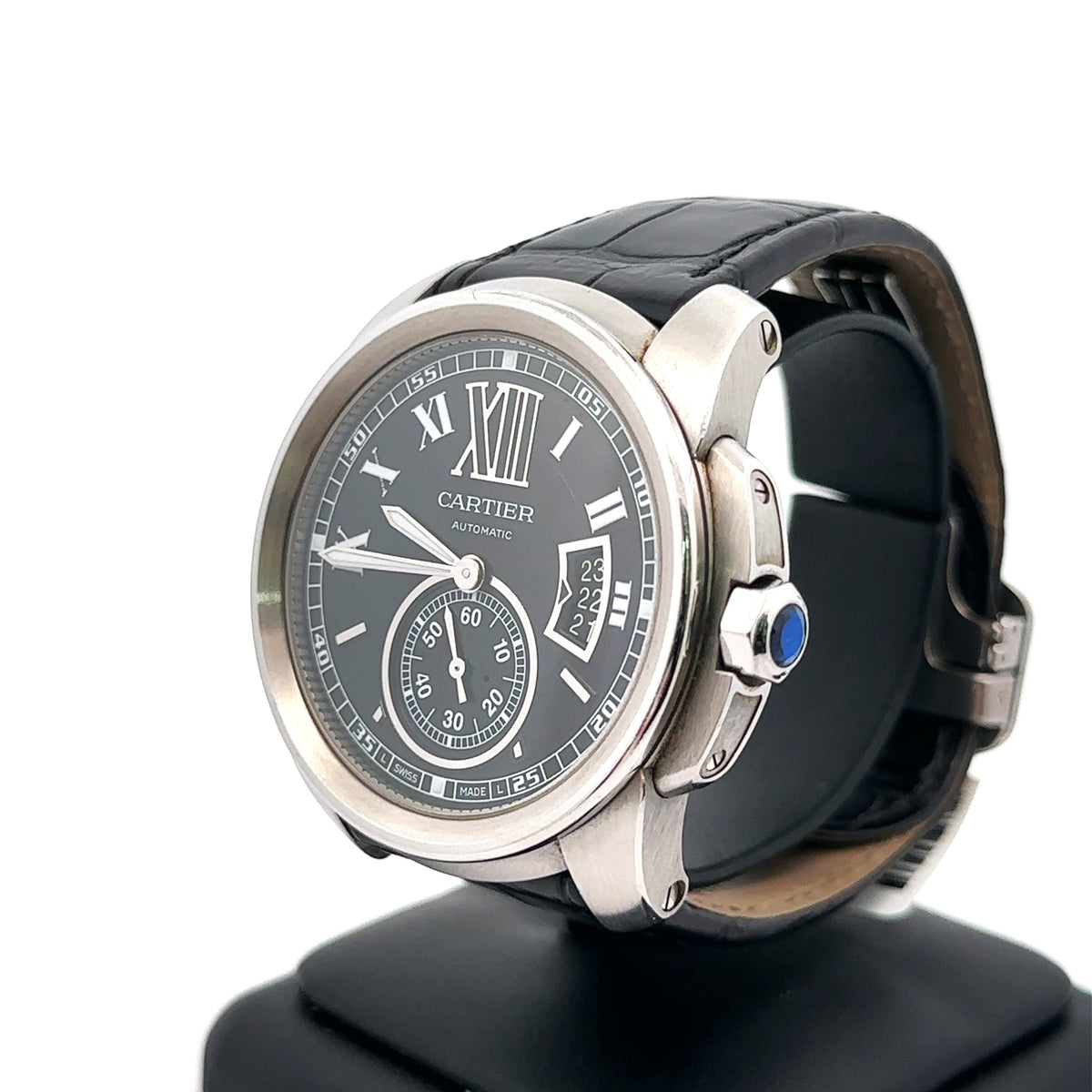 Cartier Calibre de Cartier Steel , Automatic 42mm Watch - W7100041 Pre Owned