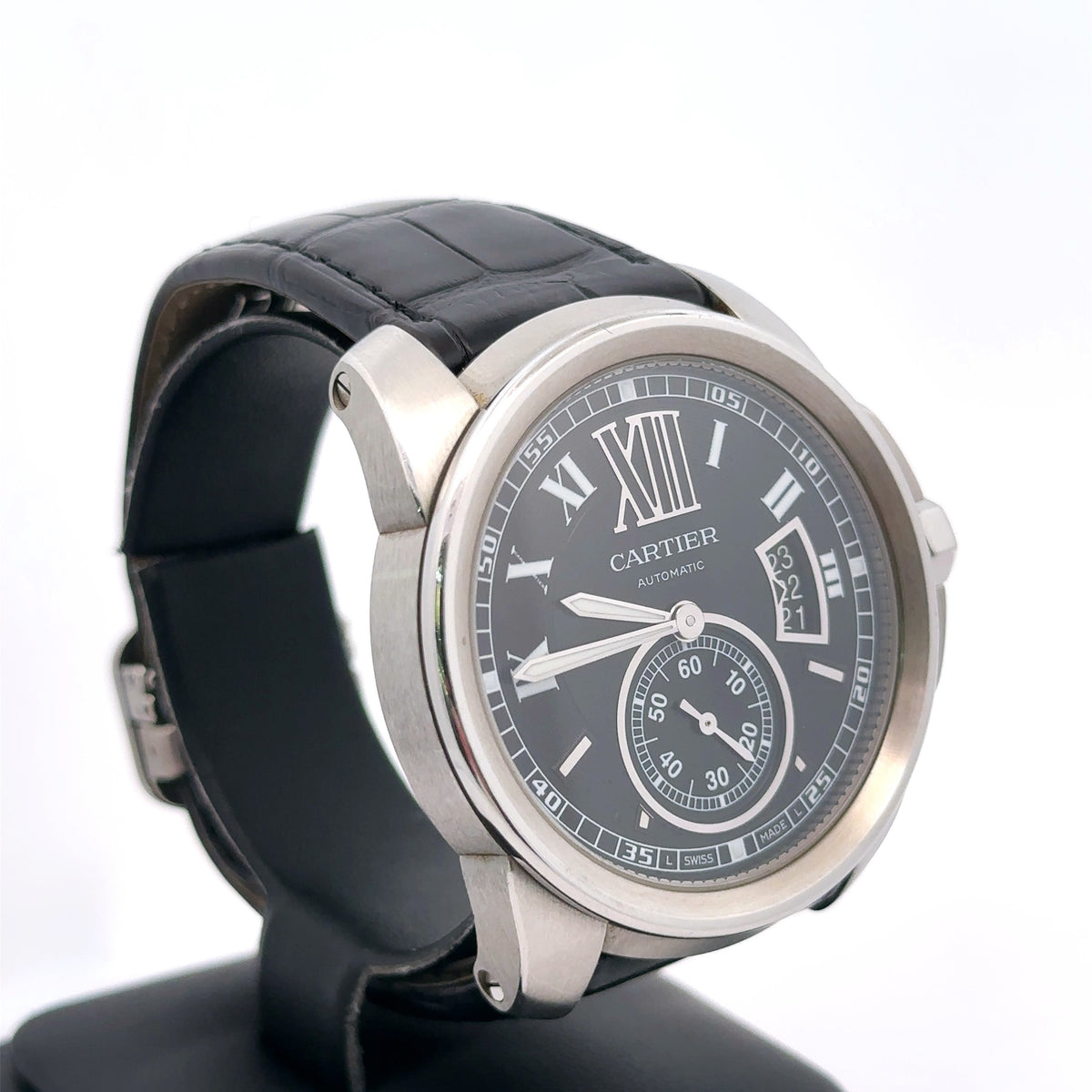 Cartier Calibre de Cartier Steel , Automatic 42mm Watch - W7100041 Pre Owned