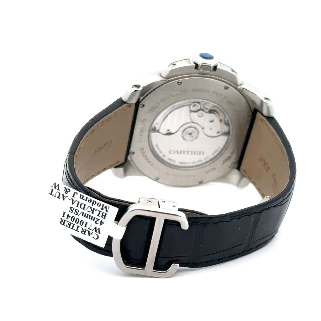 Cartier Calibre de Cartier Steel , Automatic 42mm Watch - W7100041 Pre Owned