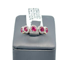 14k Yellow Gold 1.35 CT Diamond & Ruby Ladies Band, 4.5gm, Size 7.25 S108035