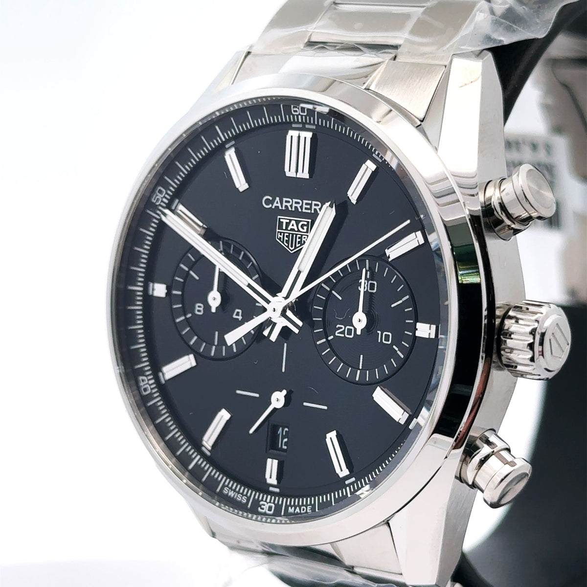 TAG HEUER Carrera Automatic Chronograph 42mm Watch CBN2010.BA0642  Brand New!