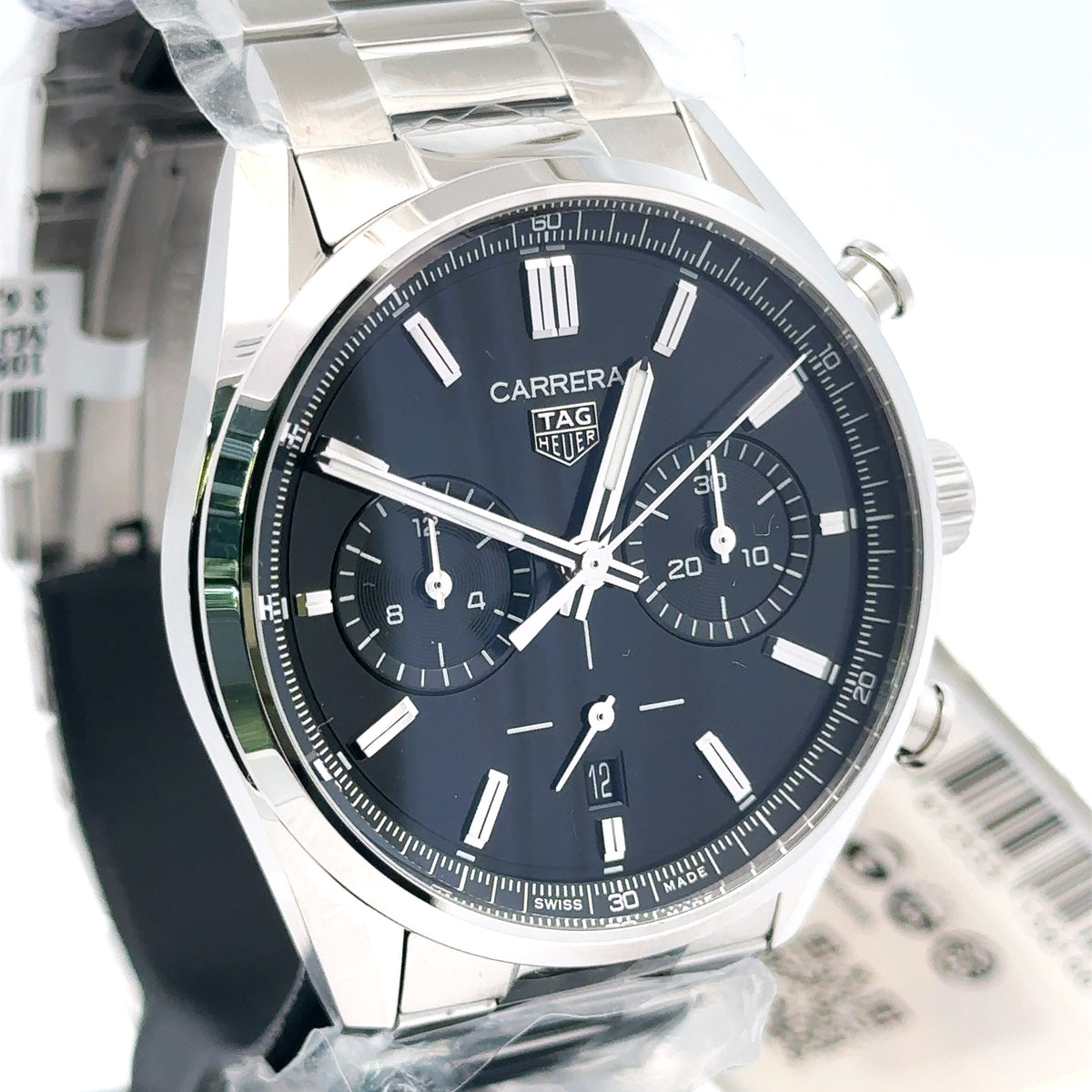 TAG HEUER Carrera Automatic Chronograph 42mm Watch CBN2010.BA0642  Brand New!