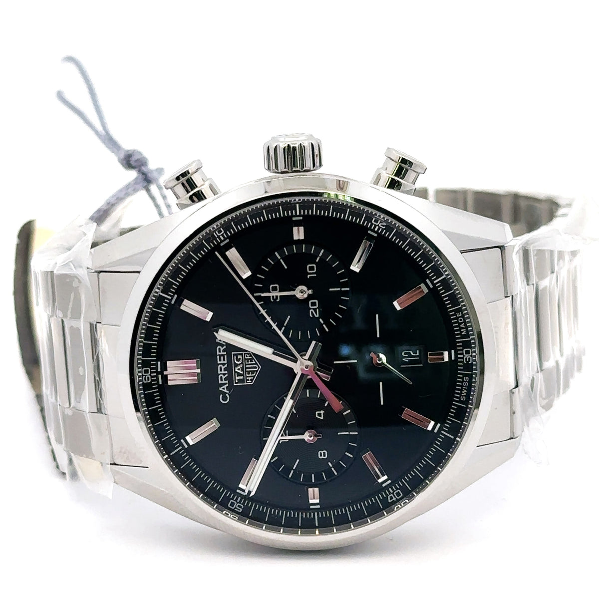 TAG HEUER Carrera Automatic Chronograph 42mm Watch CBN2010.BA0642  Brand New!