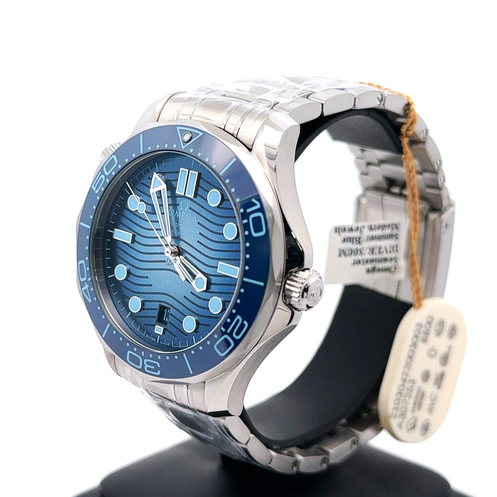 Omega Seamaster Diver 300M Steel on Rubber Strap 42mm - 210.30.42.20.03.003