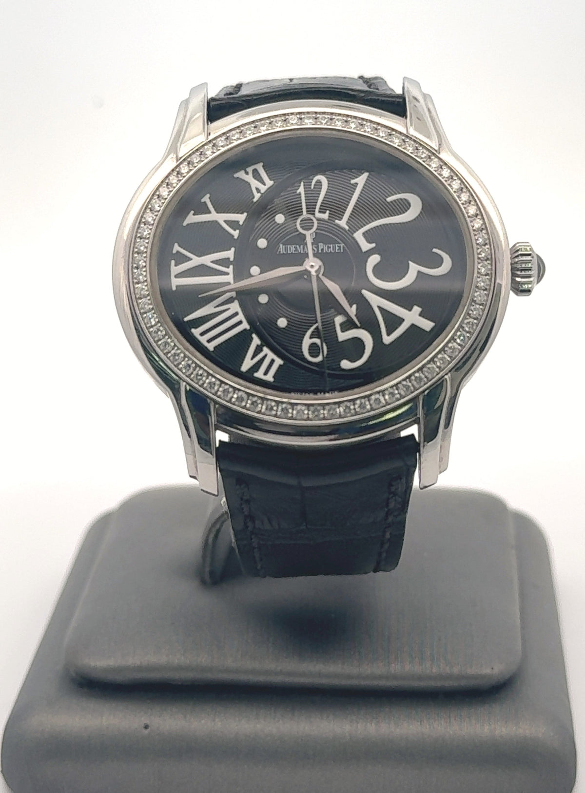 Audemars Piguet Millenary Stainless Steel & Diamonds Ladies Watch S16306