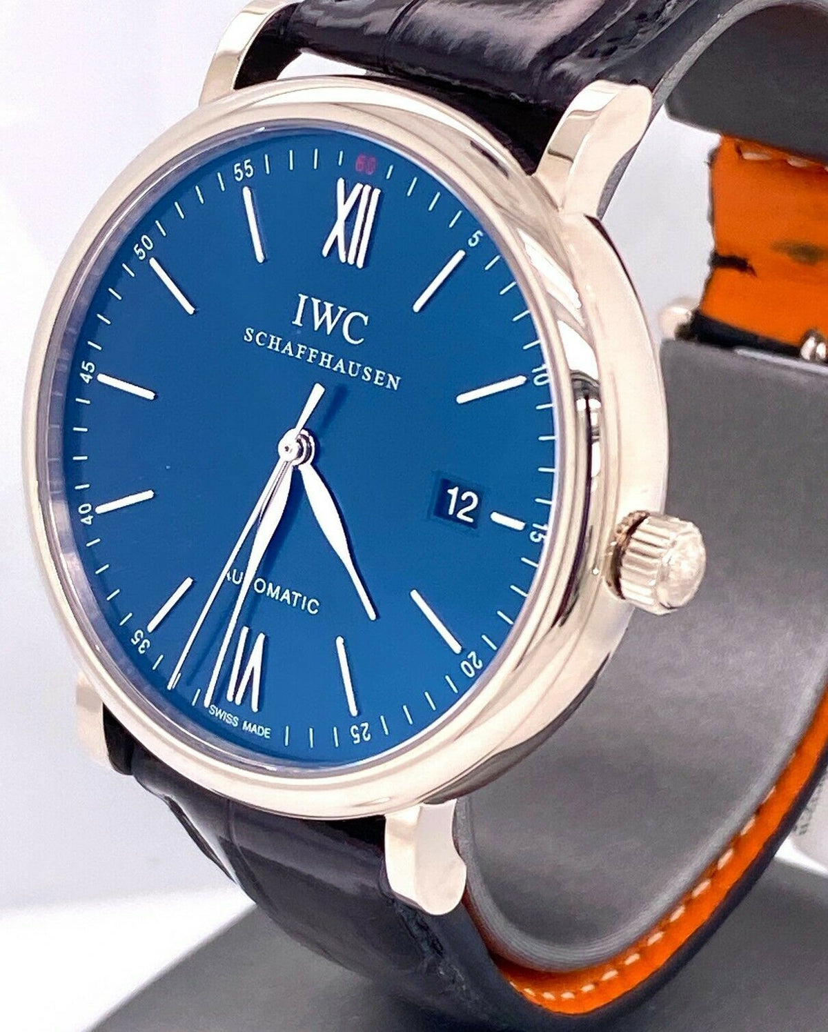 IWC PORTOFINO 18K WHITE GOLD AUTOMATIC IW356512