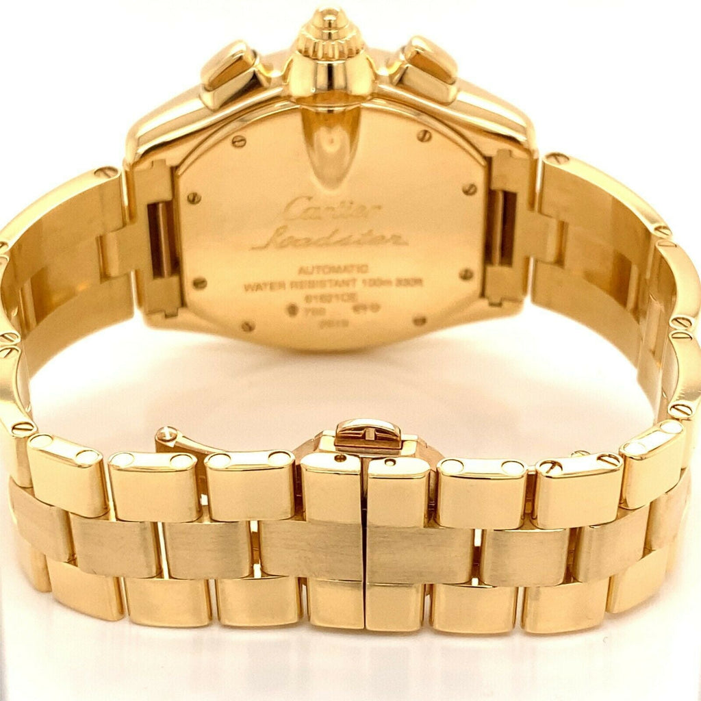 Cartier Roadster Chronograph XL 18k Yellow Gold