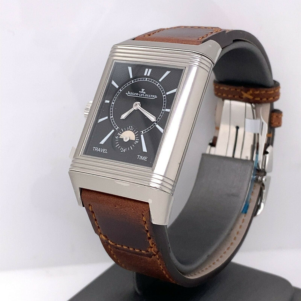 JAEGER LECOULTRE JLC Reverso Classic Duoface Watch Q3848422 - Brand New!