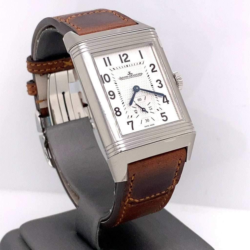 JAEGER LECOULTRE JLC Reverso Classic Duoface Watch Q3848422 - Brand New!