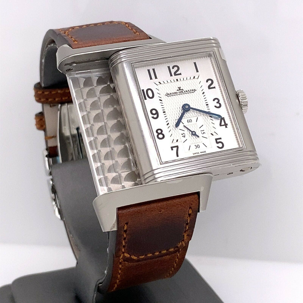 JAEGER LECOULTRE JLC Reverso Classic Duoface Watch Q3848422 - Brand New!
